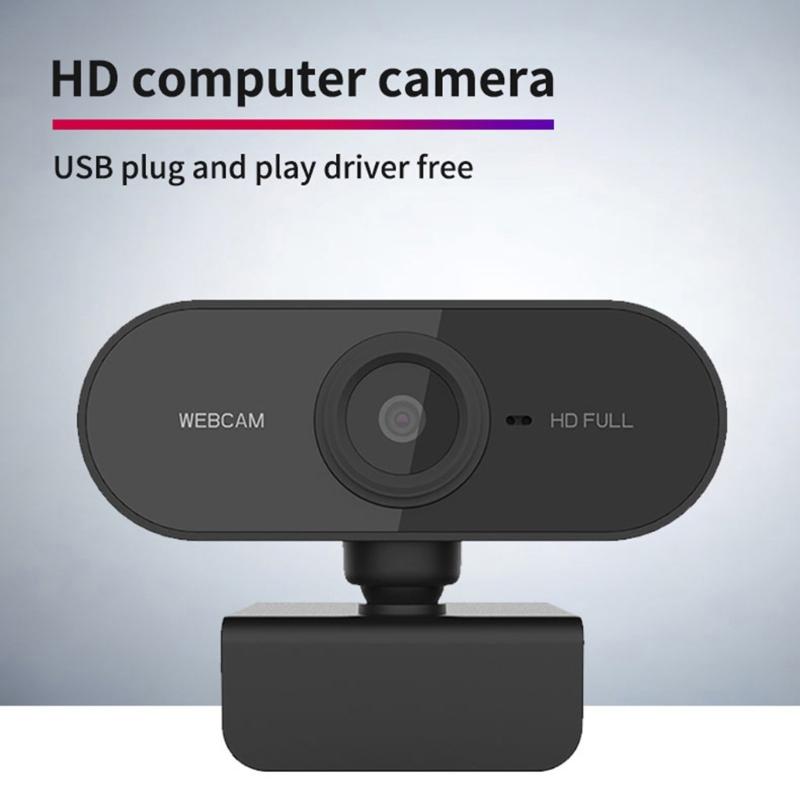 Highly Definition 1080P Camera Webcam Adjustable Angle for PC,Plugs and Play USB Connectivity for Live Broadcasts