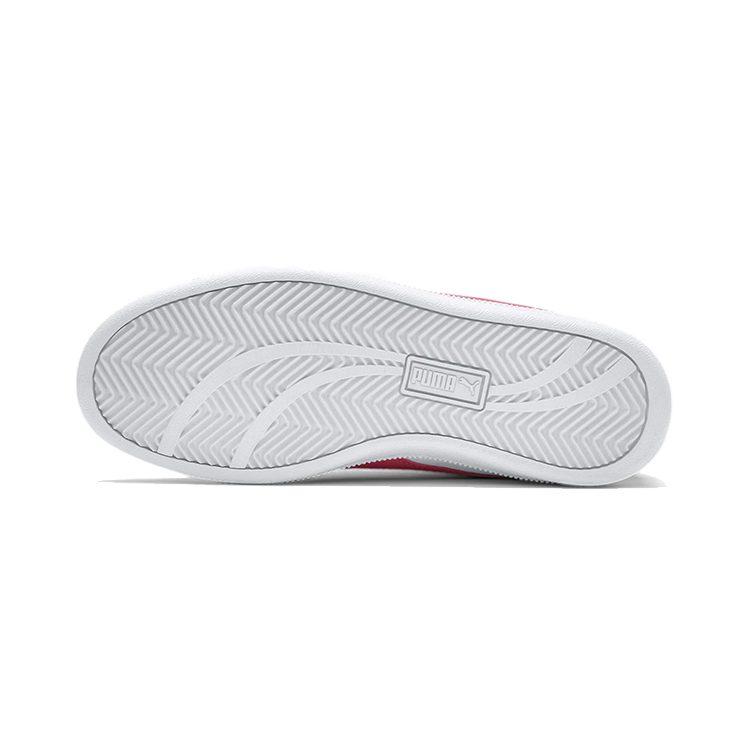 Puma Low Top Kids' Skateboarding Shoes White Pink Teenagers 360162-14
