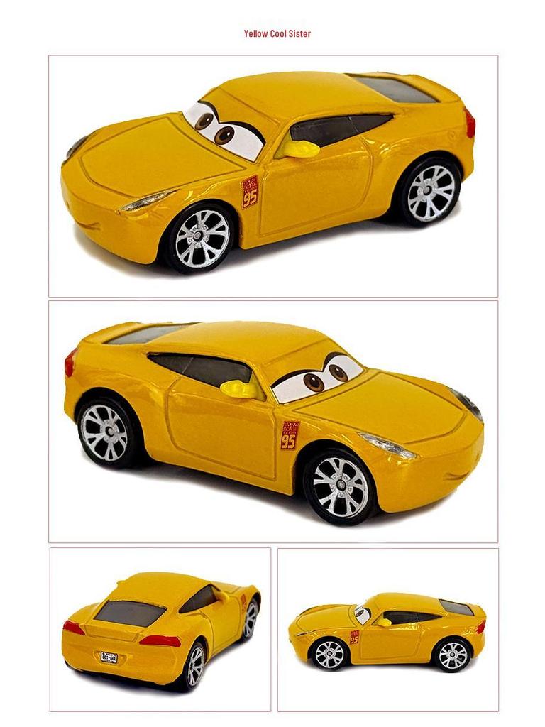 Cars 3 McQueen & Jackson Storm Alloy Model Toy