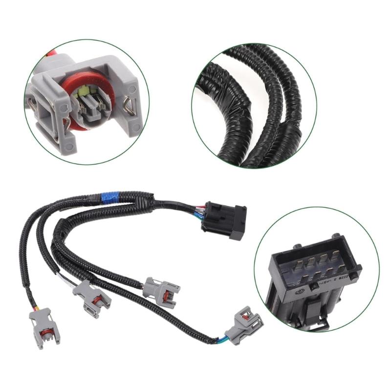 High Performances Fuel Injector Wiring Harness Connector Cable For Vehicle Suitable Vehicles Optimized Electrical Connec