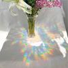 Glass Sticker Rainbow Anti Collision DIY Window Decal Removable Reusable Sun Catcher Cloud Attachable Mirror Cling Bedroom
