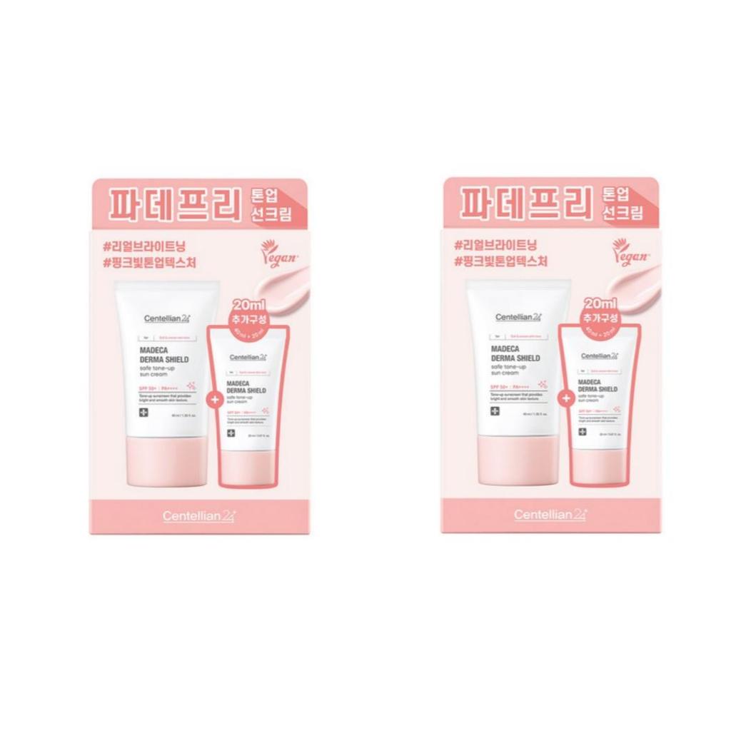 Centellian24 Madeca Derma Shield Tone-Up Sunscreen Duo Set – 40ml + 20ml
