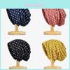Momoji Mom Hat With Twist Design And Small Polka Dots For Sun Protection And Casual Wear