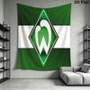 Werder logo Wall Hanging Printed Fabric Blanket Decorative Tapestries for Bedroom Living Room Home Decor
