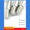 304 Stainless Steel Dual-End Threaded Machine Tool Handle Rod for Bench Drill