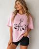 Dumbbell Pattern Printed T-shirt Sports Casual Wear Summer Short Sleeved Harajuku Streetwear Top T-shirt Unisexs Clothing Popular