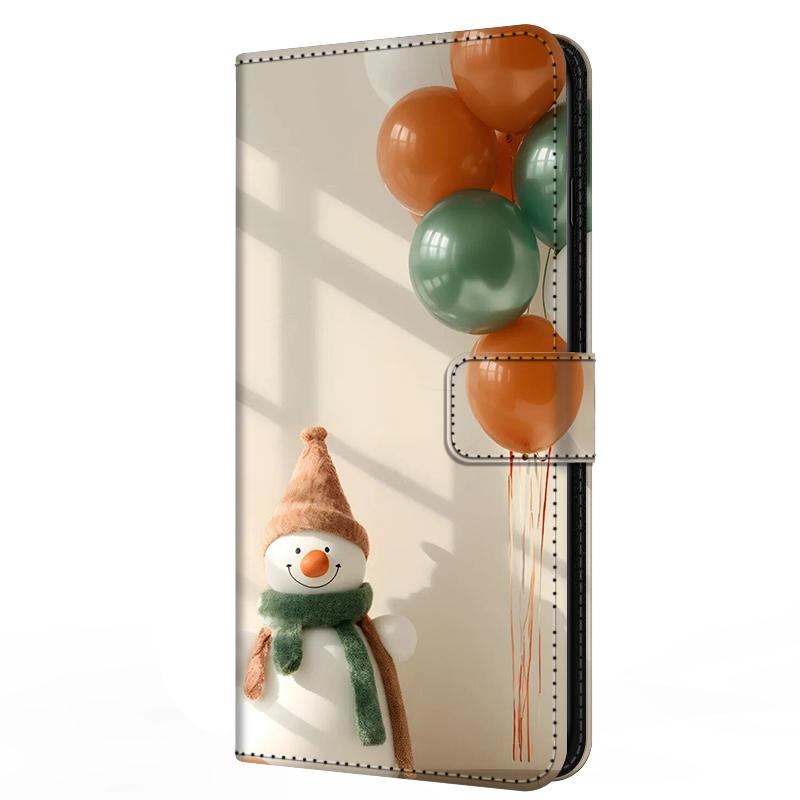 Wallet Cover For Oppo A5 4G 5G Case A5i Pro A5m Flip Stand Book Magnetic Leather Case For Oppo A5x 4G 5G Christmas Cases A 5x