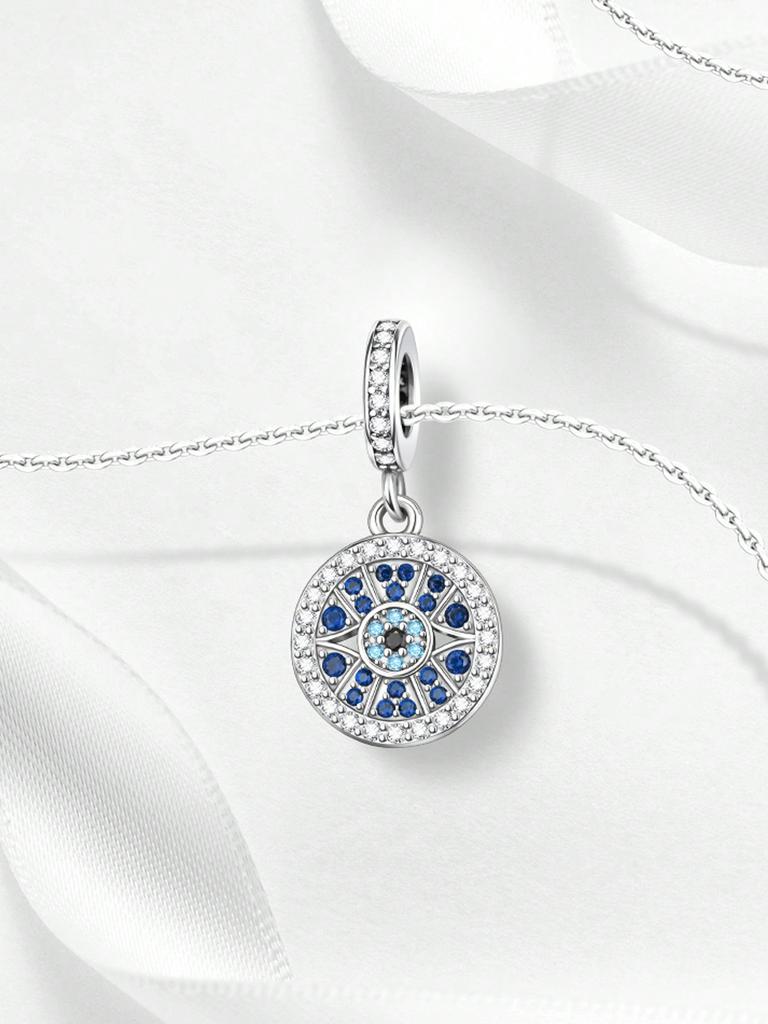 Charms Plata Compass Of Our Lady Of The Moon Beads Copper Plated Fit Copperoriginal Bracelet For Jewelry Making Diy Charm