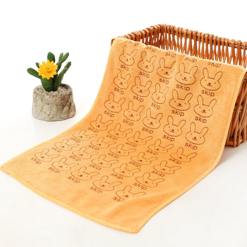 

Впитывающее полотенце из микрофибры, мочалка для сушки ванной комнаты, полотенце для лица с милым кроликом