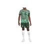 Nike Logo Print Mid-Rise Straight-Leg Casual Shorts Men Shorts Green DN0736-397