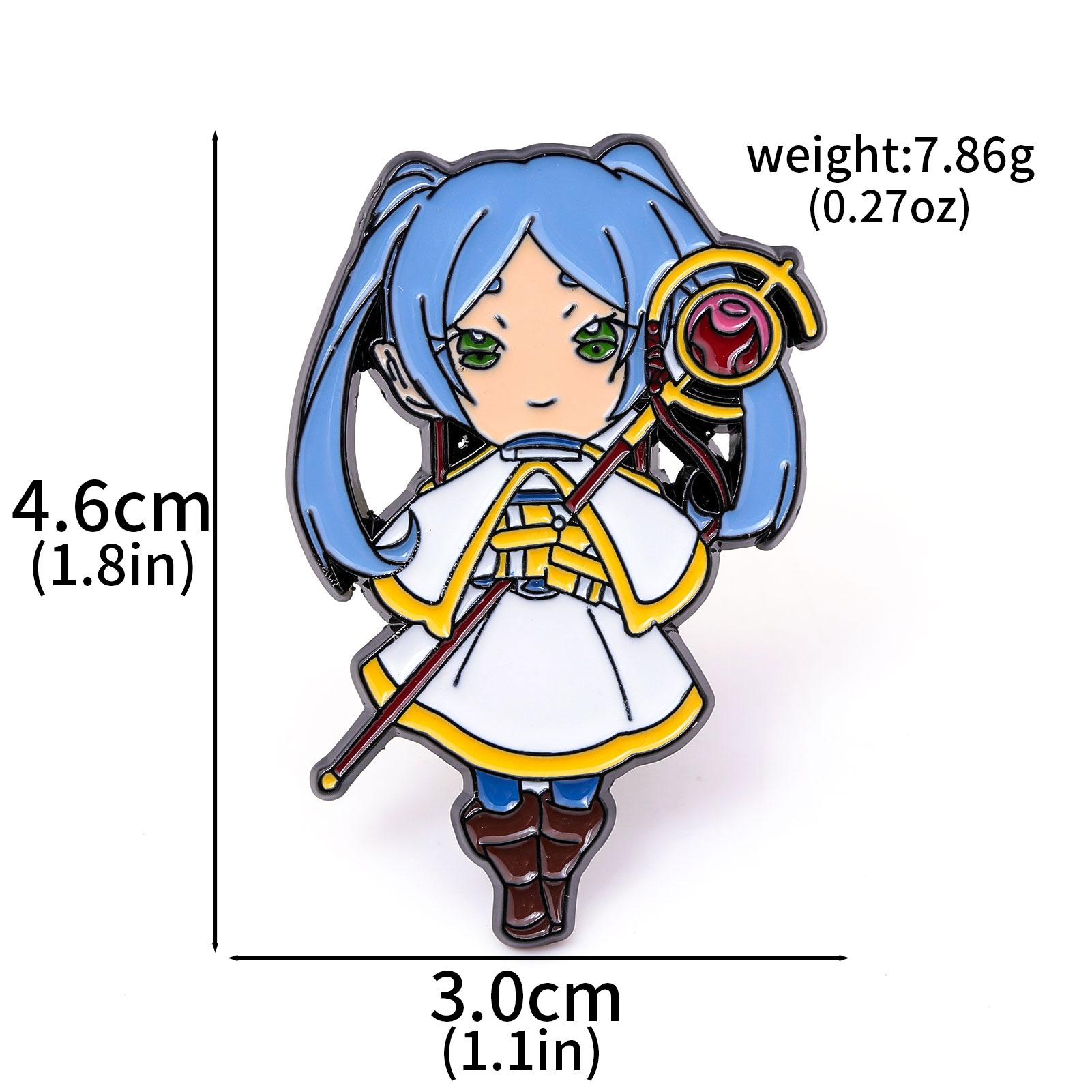 

Аниме Фрирен: За пределами странствий Эмалевые значки Броши для фанатов Украшения для рюкзака