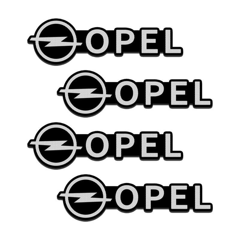 2/4Pcs 3D Aluminum Car Audio Speaker Decorate Badge Sticker For Opel Astra J Insignia Astra G Corsa Zafira B Mokka Vivaro Meriva