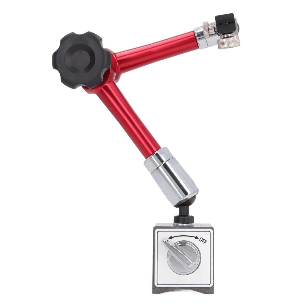 Soporte de base magnética universal ajustable con brazo flexible, brazo hidráulico para dial digital