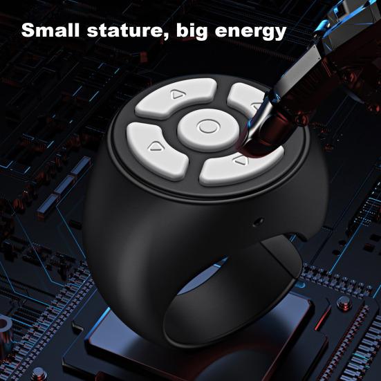 Scrolling Ring for Ring Remote Control Tik-Tok Wireless for Hands-Free Reading Selfies Stable