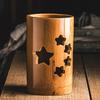 Hollow Bamboo Chopsticks Drain Rack Household Multifunctional Chopsticks Tube Kitchen Chopsticks Storage Tube Drain Rack