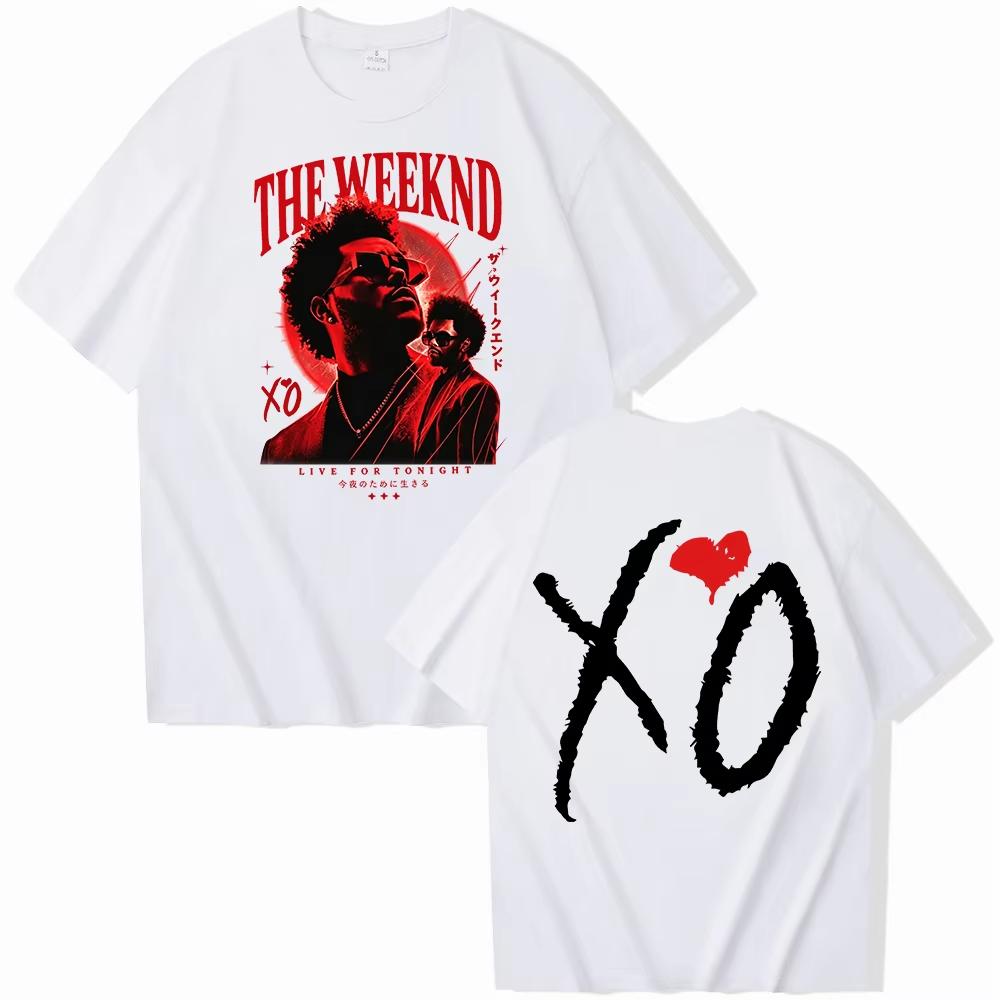 Unisex Harajuku Style Short Sleeve Top The Weeknd After Hours Til Dawn 2026 Tour Print Unisex And Unisex TShirt