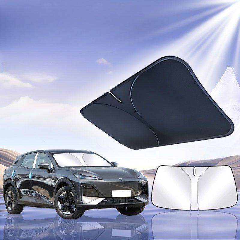 

For Deepal S05 G318 S07 S09 SL03 Car Windshield Sun Shade Blocks UV Ray Reflector Window Visor Shield Cover Foldable 1 Piece