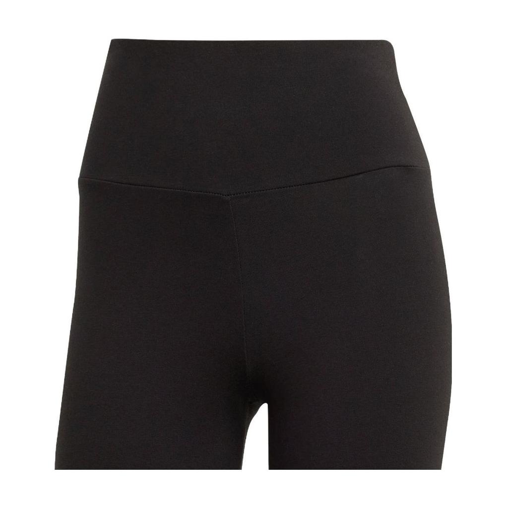 Adidas Originals Hot Girl Series Logo Print Three Stripes Tight Solid Color Sports Shorts Women Shorts Black IB7325