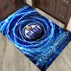 Name Custom Edmonton Oilers Logo Carpet Rug for Living Room Bedroom Home Sofa Decoration,Kids Play Non-slip Floor Mat