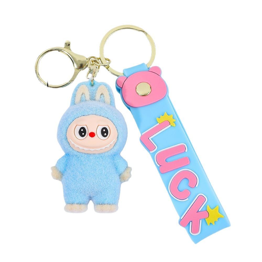 Keychain Cartoon Buck Tooth Doll Schoolbag Pendant Car Key Chain Small Gift