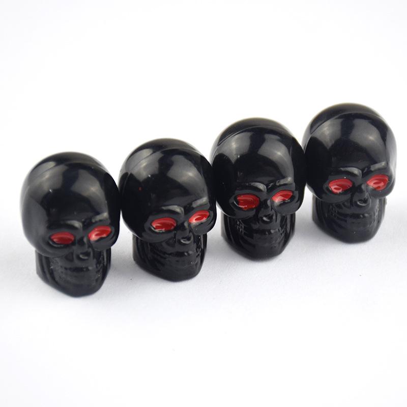 In-Stock Alien Skull Tire Valve Stem Caps