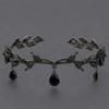 Corona Oscura Ballo di Halloween Corona di Strass Moda Foto Styling Copricapo