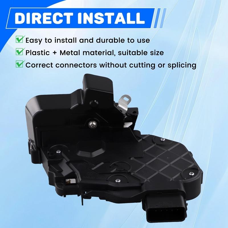 LR091361 Hintere linke Türschloss-Stellmotor Türschlossmechanismus für Land Rover Jaguar Discovery 4 Freelander 2 Evoque XF XJ