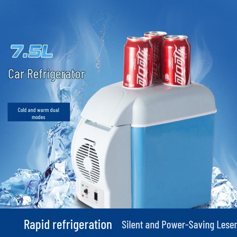 Dual-Use Mini Car & Home Refrigerator with Free Shipping