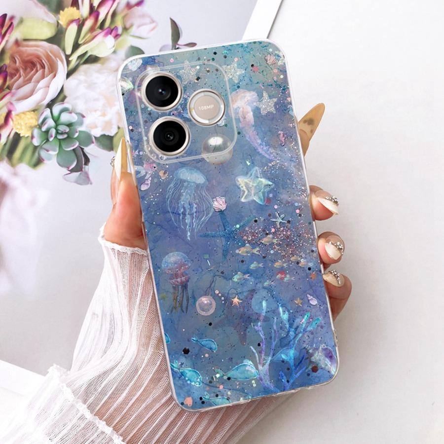 Pro Honor 600 Lite Pouzdro na telefon s počátečním písmenem pro Huawei Y6p Y 7 P Matný zadní kryt Ochrana fotoaparátu Nárazuvzdorná pouzdra
