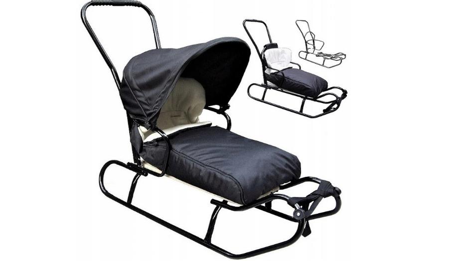 Poļu 5-in-1 kamanas (Ratiņi, Guļammaiss, Bīdāmā