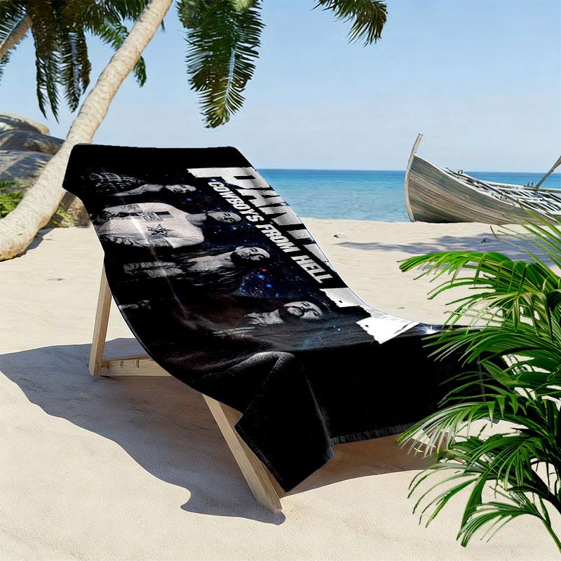 Panteras FC Print Beach Towel, Large Soft Quick Dry Towel for Beach Camping Swimming