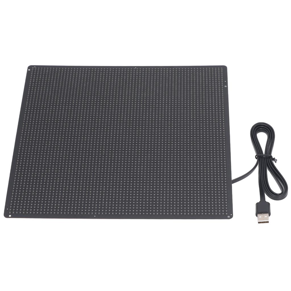 LED Reklam Tabelası Kablosuz İletim Programlanabilir Kayar Panel 64x64 Çözünürlük 5V USB
