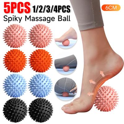 Sportmassageball 6CM Myofasziale Entspannung Massager Stachelig Tiefengewebe Triggerpunkt Muskelregeneration Schmerzlinderung Langlebig Igel