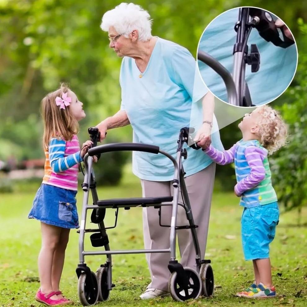 Rollator Walker Replacement Plum Blossom Hand-Tightening M6 Bolt with Rubber Washer, Free Shipping.