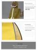 Children's Cartoon Raincoat with Backpack Space - Yellow Duck Design