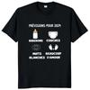 Future Mom And Dad 2024 T Shirt French Text Father Gift T-shirts For Men Women Summer 100% Cotton Unisex Soft Tee Tops EU Size