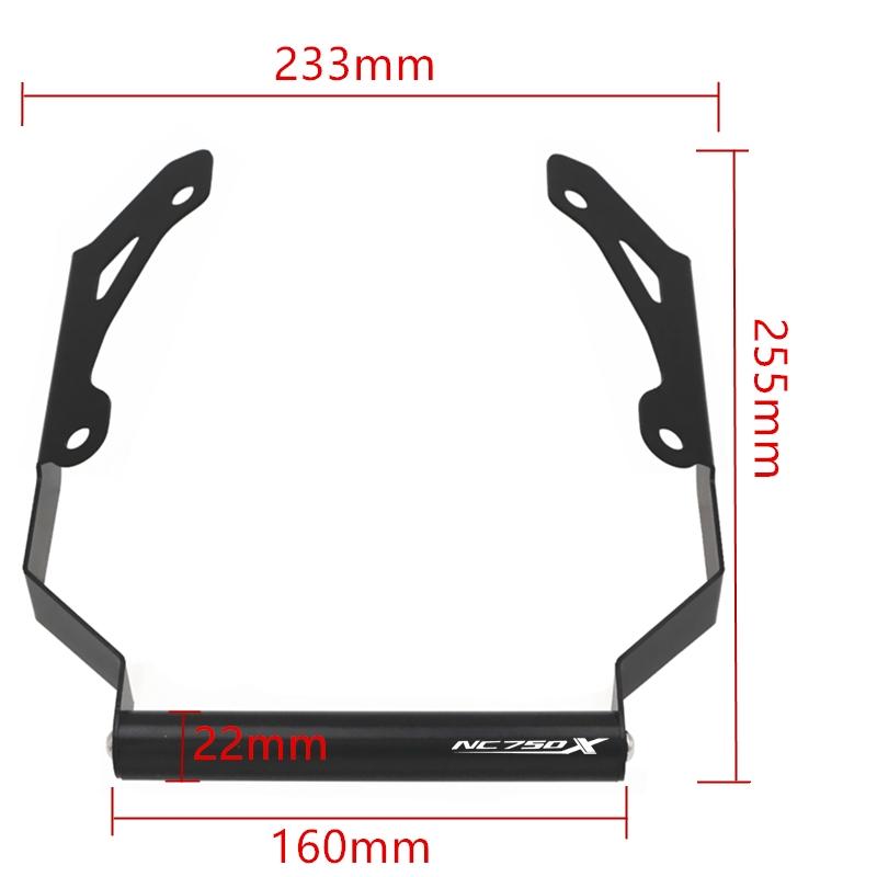 Motocykl pro Honda NC750X 2016- 2022 NC 750X Příslušenství Držák na stojan Telefon Mobilní telefon GPS Navigační deska