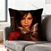 Ada Wong RResident EEvil 4 Pillow Cases for Bedroom Living Room Sofa Home Decor Polyester Cushion Cover with Zipper