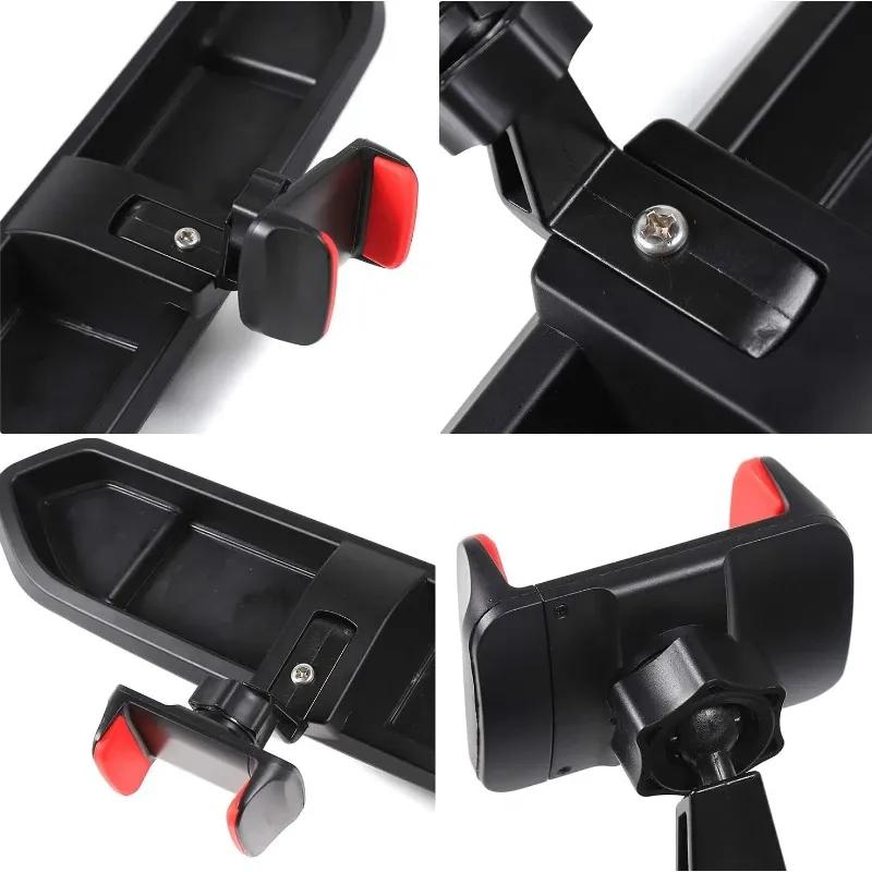 Car Dashboard Organizer Box Phone Clamp Stand Bracket Holder Storage Tray For JEEP WRANGLER JL Gladiator JT 2018+