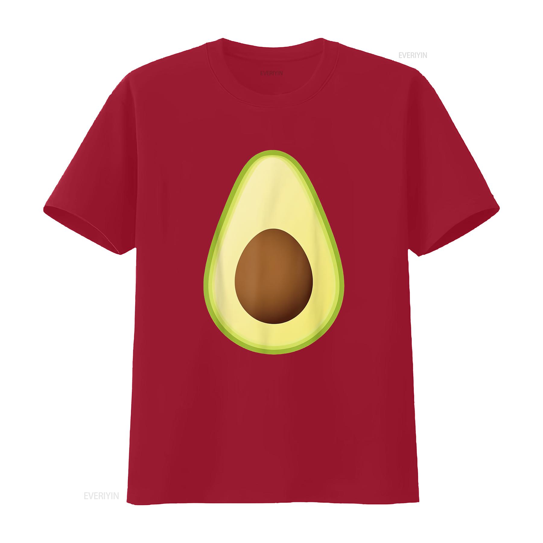

Womens Avocado Costume T Shirt Fruit Halloween Black 2XL vintage Washed Slightly Unisex Casual Breathable Stretched streetwear S