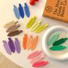 Colorful No-Trace Metal Duckbill Hair Clips for Women - 2025 New Trendy Bangs Hairpins
