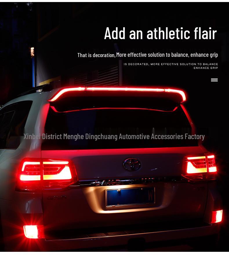 08-20 Land Cruiser LC200 Enhanced Tail Wing with Flowing Light