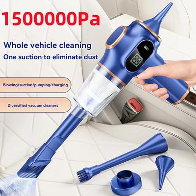 5 in 1 Kabelloser Auto-Staubsauger Tragbarer Roboter Handstaubsauger Starkes Gebläse Saugkraft Tiefenreinigung Für Auto Büro Haushaltsgeräte