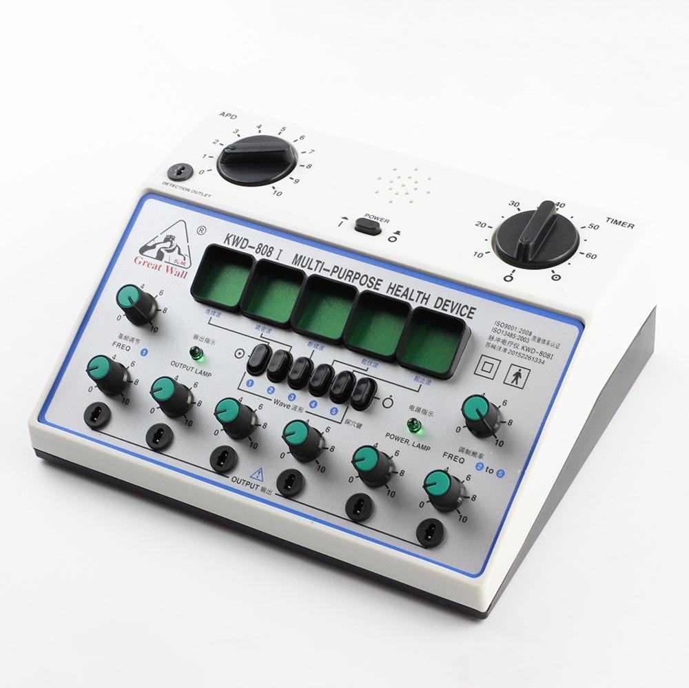 Buy Electro Acupuncture Stimulator KWD808I 6 Output Electrical nerve muscle stimulator KWD808I
