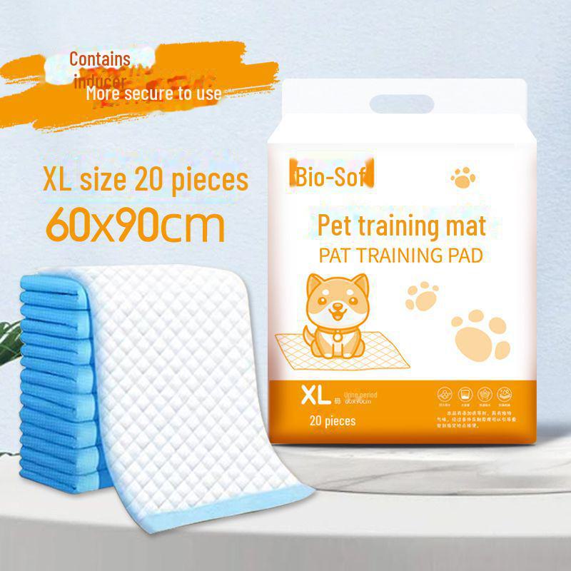 Windelunterlagen aus Bambuskohle für Hunde – Verdickte Einweg-Uriniermatten für Haustiere