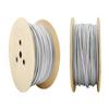 200m DRAHTSEIL In PVC 3/4mm TRANSPARENT Verzinkt Stahlseil Seil Draht Stahl