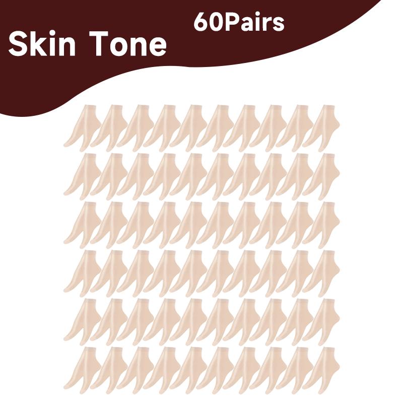 20-100Pcs Summer Socks Skin Color Transparent Ultrathin Women Crystal Silk Socks Nylon Ladies Female Summer Short Ankle Meias