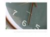 Nordic Solid Wood Silent Quartz Wall Clock - Creative Design for Living Room, Bedroom, Home Decor