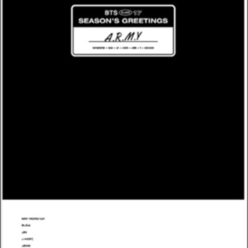 

BTS 2017 Wall Calendar
