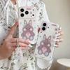 Cartoon Gold Star Rabbit Anti-Drop Phone Case for iPhone 14/13/17/16/15 ProMax